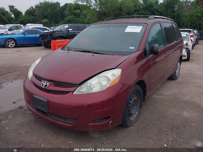 2008 Toyota Sienna Le VIN: 5TDZK23C68S217306 Lot: 39494574