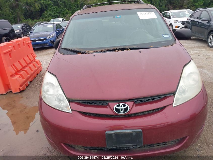 2008 Toyota Sienna Le VIN: 5TDZK23C68S217306 Lot: 39494574