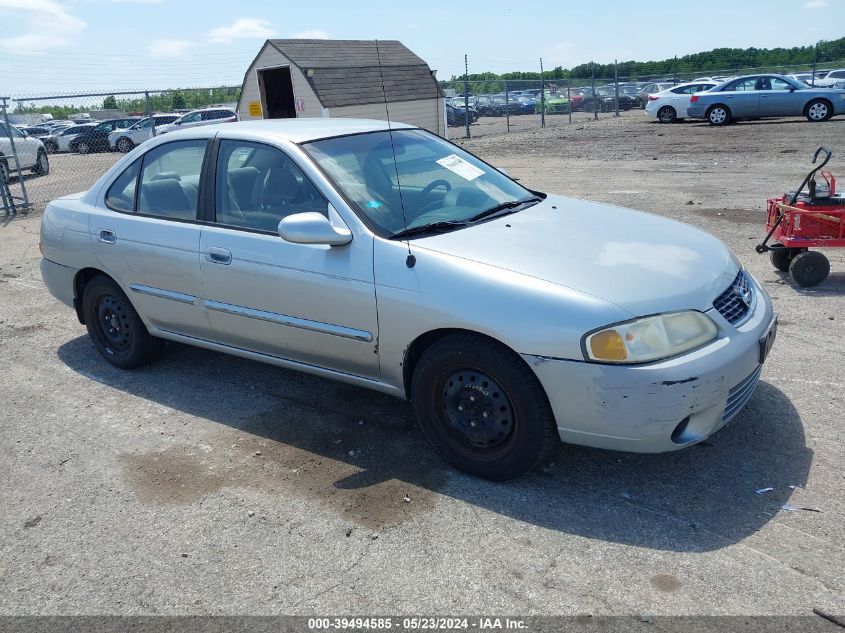 2003 Nissan Sentra Gxe VIN: 3N1CB51D73L777520 Lot: 39494585