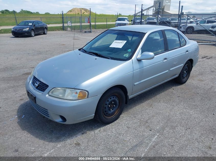 2003 Nissan Sentra Gxe VIN: 3N1CB51D73L777520 Lot: 39494585