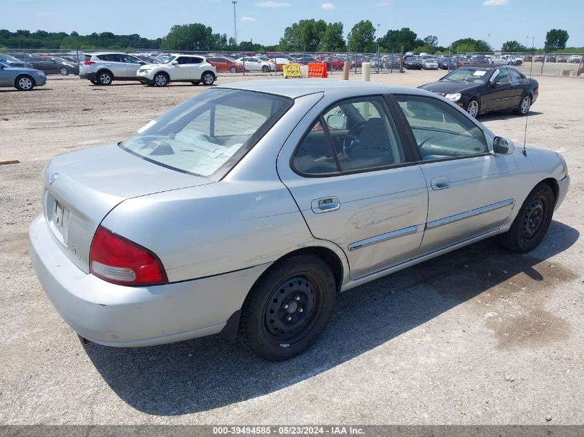 2003 Nissan Sentra Gxe VIN: 3N1CB51D73L777520 Lot: 39494585