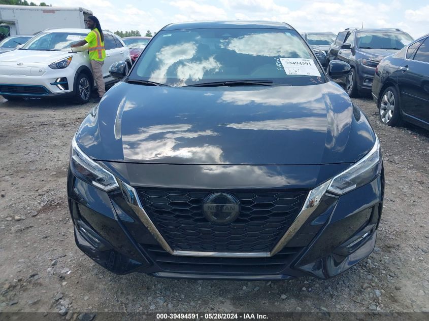 2022 Nissan Sentra Sr Xtronic Cvt VIN: 3N1AB8DV4NY253373 Lot: 39494591