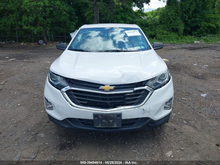 2019 Chevrolet Equinox Ls VIN: 3GNAXSEV2KS534474 Lot: 39494614