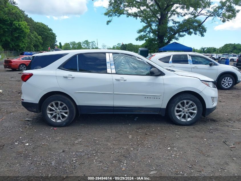 2019 Chevrolet Equinox Ls VIN: 3GNAXSEV2KS534474 Lot: 39494614