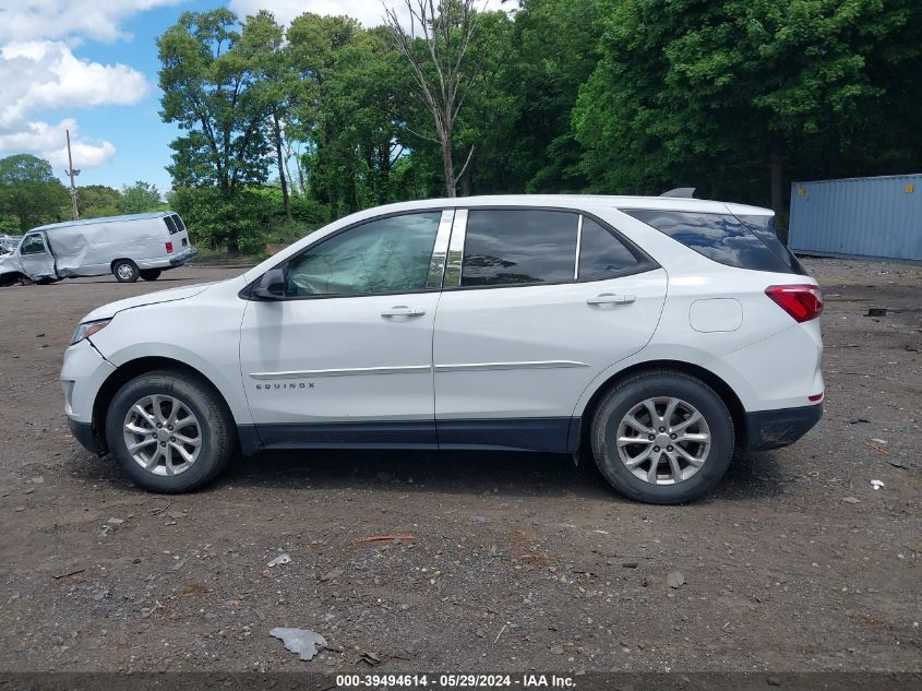 2019 Chevrolet Equinox Ls VIN: 3GNAXSEV2KS534474 Lot: 39494614