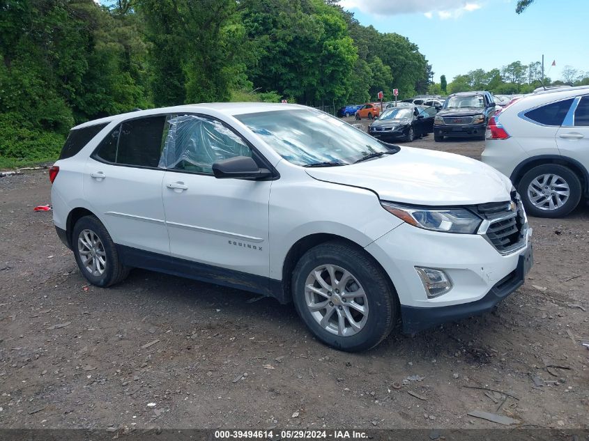 2019 Chevrolet Equinox Ls VIN: 3GNAXSEV2KS534474 Lot: 39494614