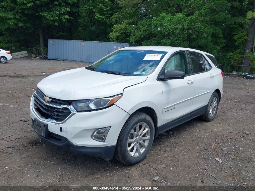 2019 Chevrolet Equinox Ls VIN: 3GNAXSEV2KS534474 Lot: 39494614