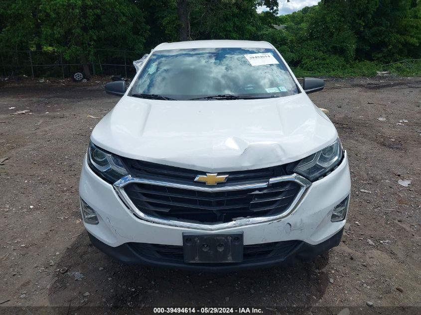 2019 Chevrolet Equinox Ls VIN: 3GNAXSEV2KS534474 Lot: 39494614