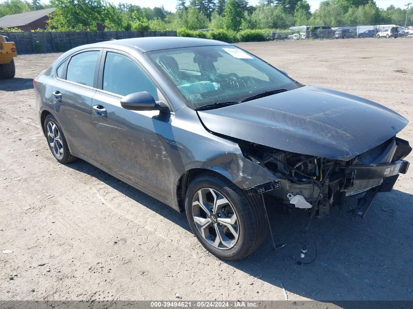 2021 Kia Forte Lxs VIN: 3KPF24ADXME409648 Lot: 39494621