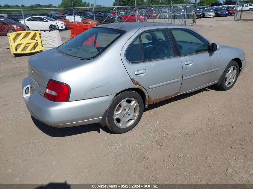 2000 Nissan Altima Gle/Gxe/Se VIN: 1N4DL01A7YC232000 Lot: 39494633