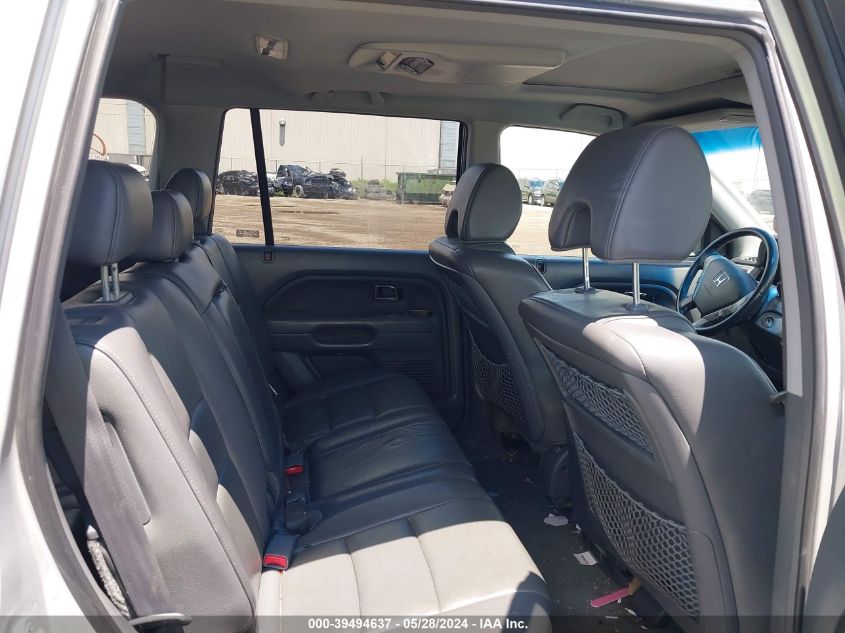 2006 Honda Pilot Ex-L VIN: 2HKYF186X6H505734 Lot: 39494637