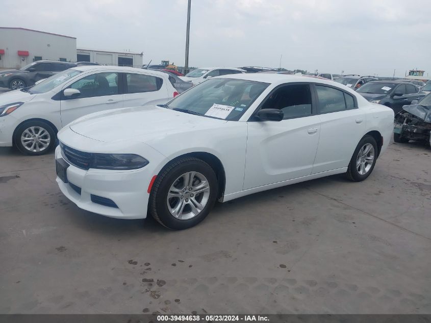 2023 Dodge Charger Sxt VIN: 2C3CDXBG6PH635027 Lot: 39494638