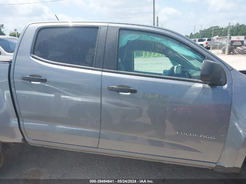 2021 Chevrolet Colorado 2Wd Short Box Wt VIN: 1GCGSBEN2M1101632 Lot: 39494641