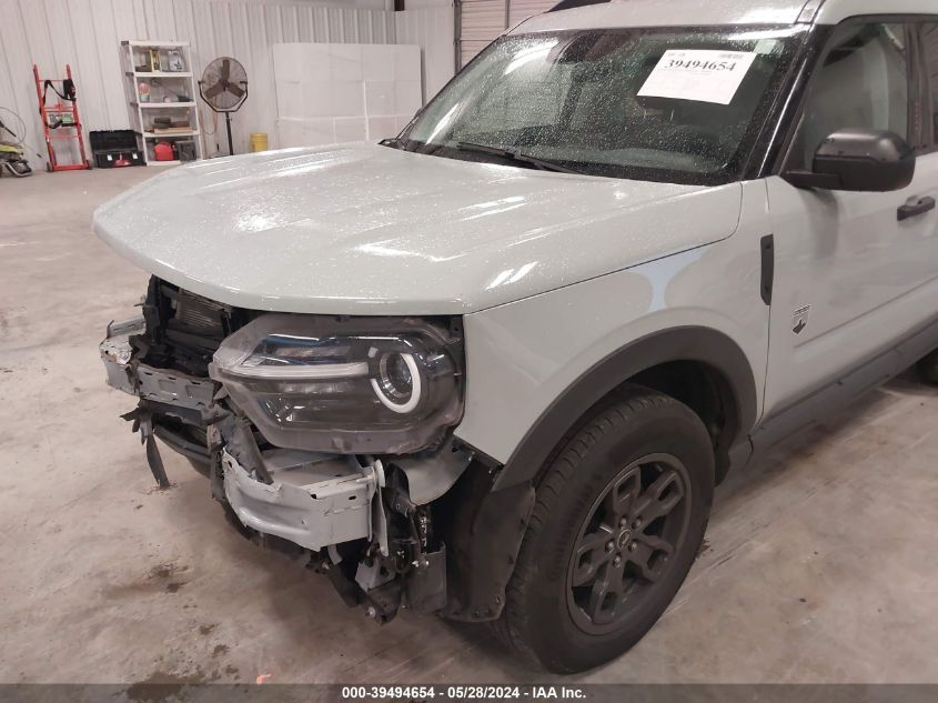 2022 Ford Bronco Sport Big Bend VIN: 3FMCR9B60NRE07747 Lot: 39494654