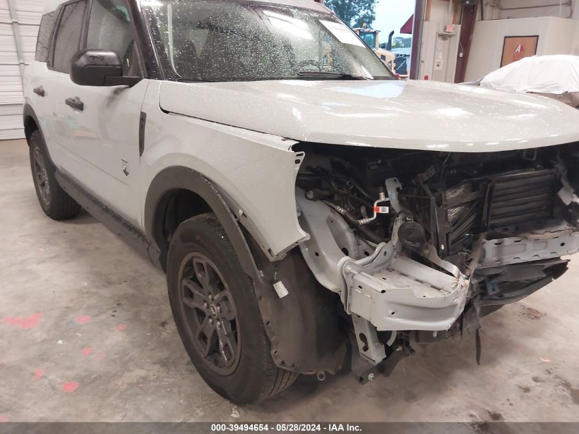 2022 Ford Bronco Sport Big Bend VIN: 3FMCR9B60NRE07747 Lot: 39494654