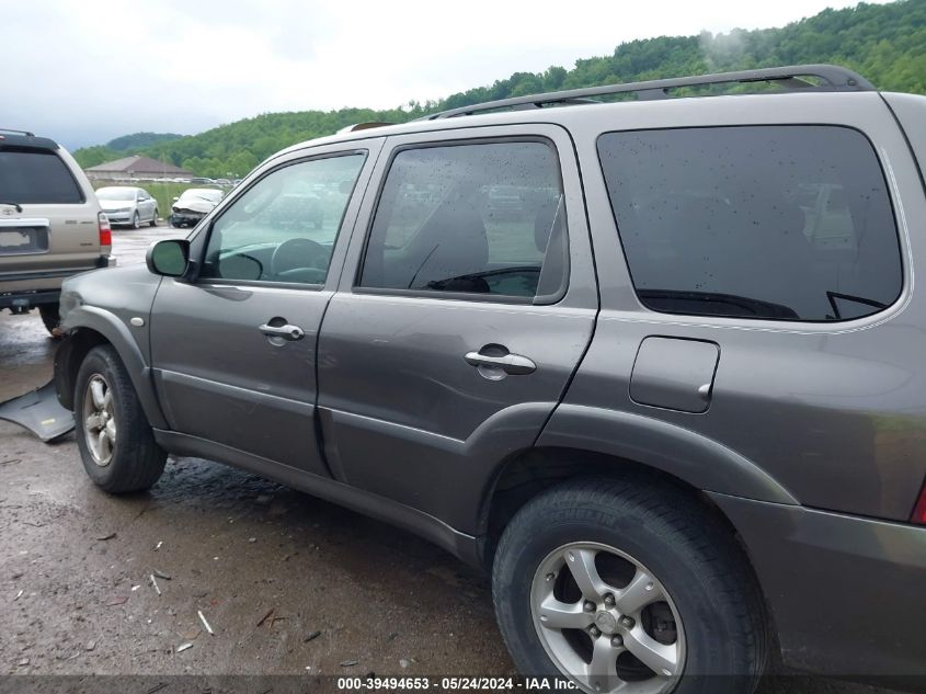 2006 Mazda Tribute S VIN: 4F2CZ94116KM01676 Lot: 39494653