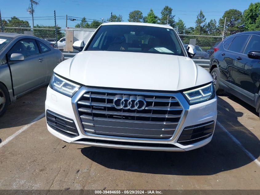 2019 Audi Q5 45 Premium VIN: WA1BNAFY5K2095489 Lot: 39494655