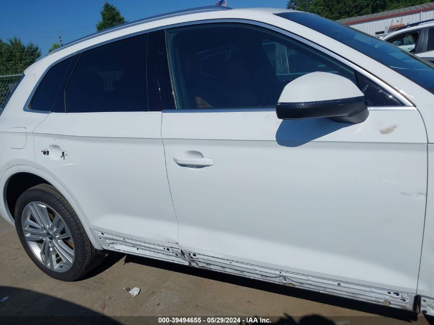 2019 Audi Q5 45 Premium VIN: WA1BNAFY5K2095489 Lot: 39494655