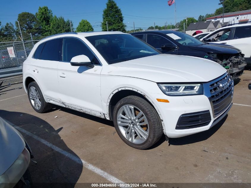 2019 Audi Q5 45 Premium VIN: WA1BNAFY5K2095489 Lot: 39494655