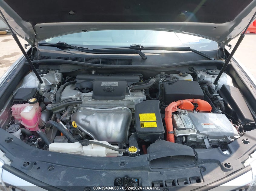 2012 Toyota Camry Hybrid Xle VIN: 4T1BD1FK2CU010565 Lot: 39494658