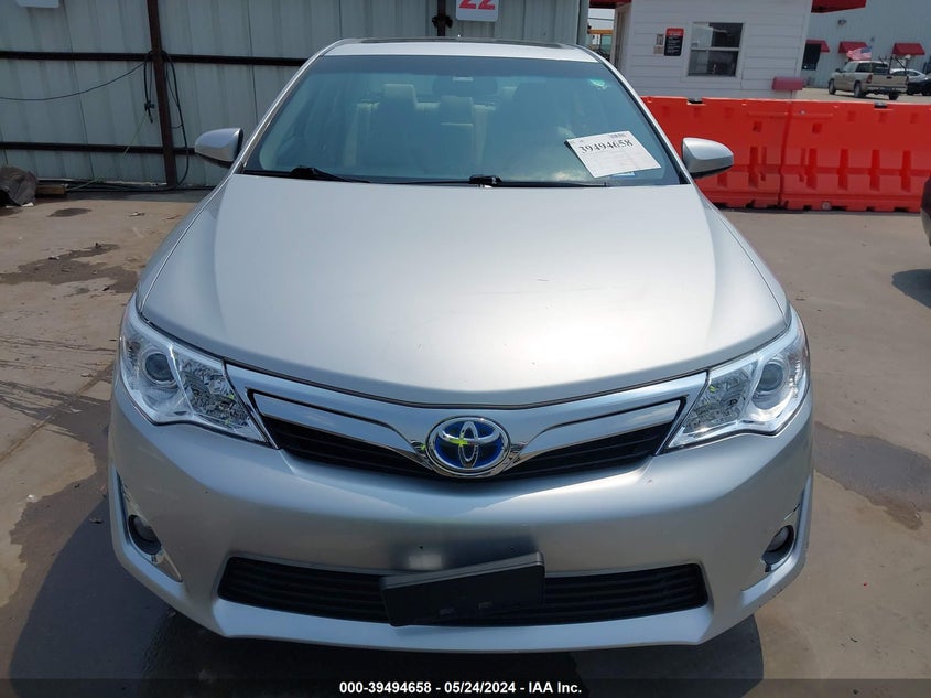 2012 Toyota Camry Hybrid Xle VIN: 4T1BD1FK2CU010565 Lot: 39494658