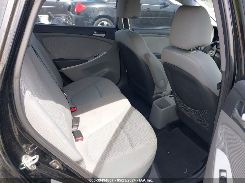 2012 Hyundai Accent Gs VIN: KMHCT5AE6CU005014 Lot: 39494657