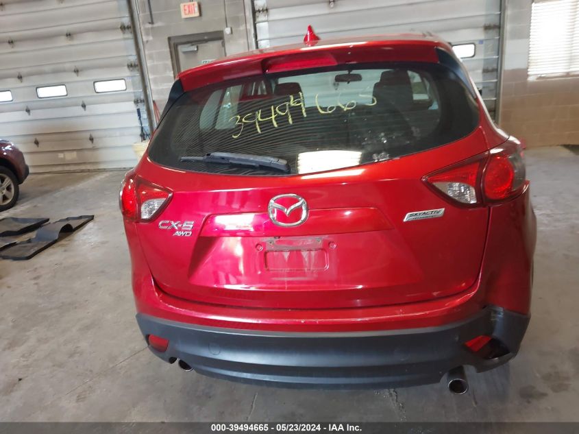 2016 Mazda Cx-5 Sport VIN: JM3KE4BY8G0840789 Lot: 39494665