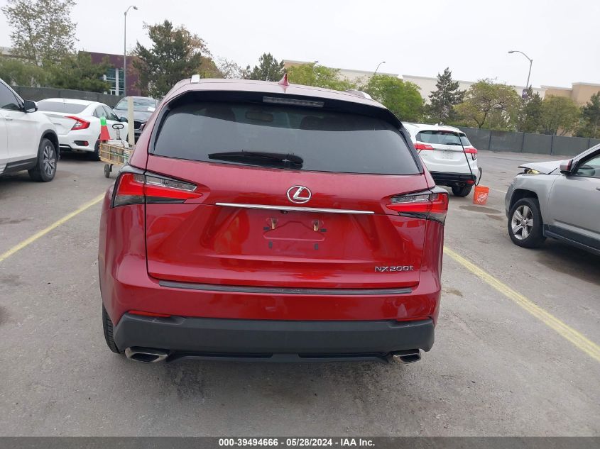 2017 Lexus Nx 200T VIN: JTJYARBZXH2080565 Lot: 39494666