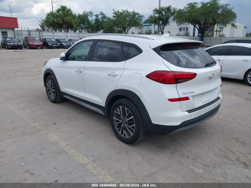 2020 Hyundai Tucson Sel VIN: KM8J3CAL1LU259109 Lot: 39494669