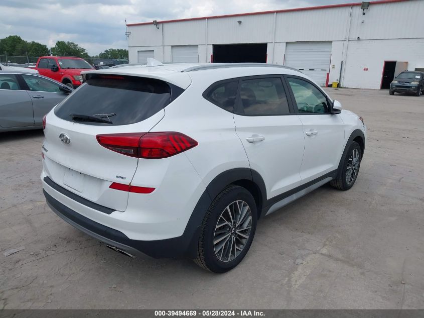 2020 Hyundai Tucson Sel VIN: KM8J3CAL1LU259109 Lot: 39494669