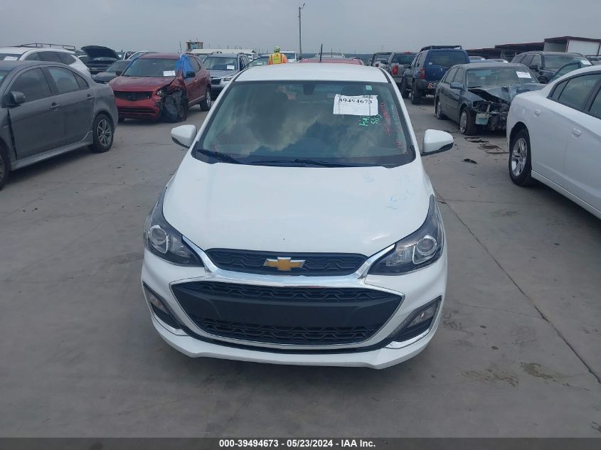 2021 Chevrolet Spark Fwd 1Lt Automatic VIN: KL8CD6SAXMC744163 Lot: 39494673