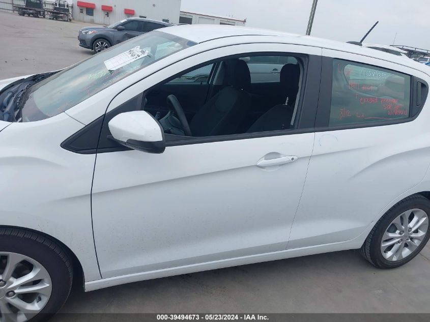 2021 Chevrolet Spark Fwd 1Lt Automatic VIN: KL8CD6SAXMC744163 Lot: 39494673