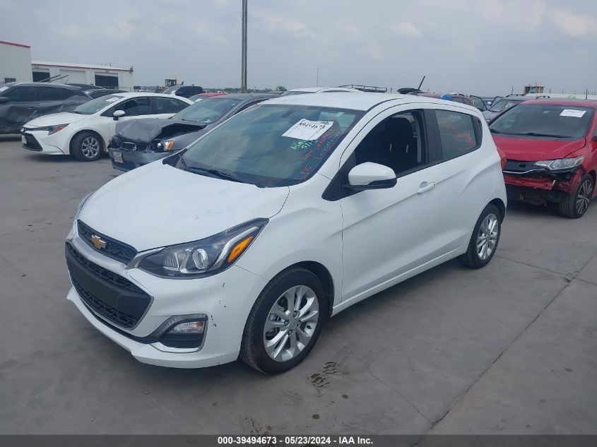 2021 Chevrolet Spark Fwd 1Lt Automatic VIN: KL8CD6SAXMC744163 Lot: 39494673