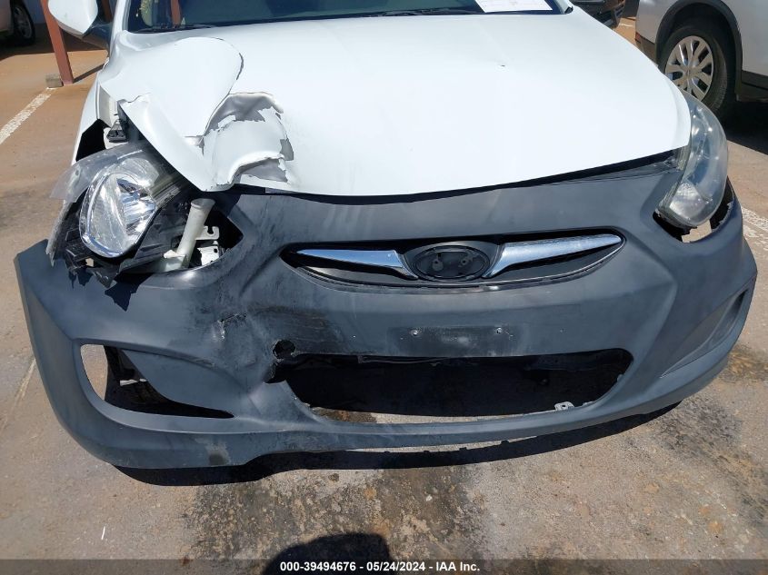 2012 Hyundai Accent Gls VIN: KMHCT4AE7CU078399 Lot: 39494676