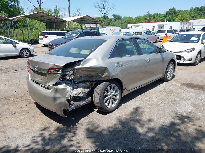 2014 Toyota Camry Xle V6 VIN: 4T1BK1FK9EU538886 Lot: 39494677