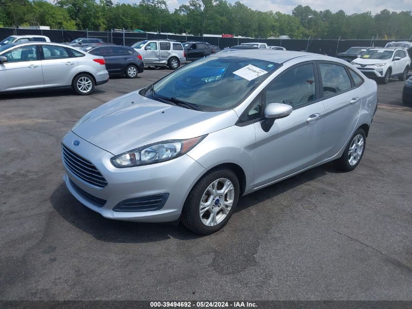 2016 Ford Fiesta Se VIN: 3FADP4BJ6GM182701 Lot: 39494692