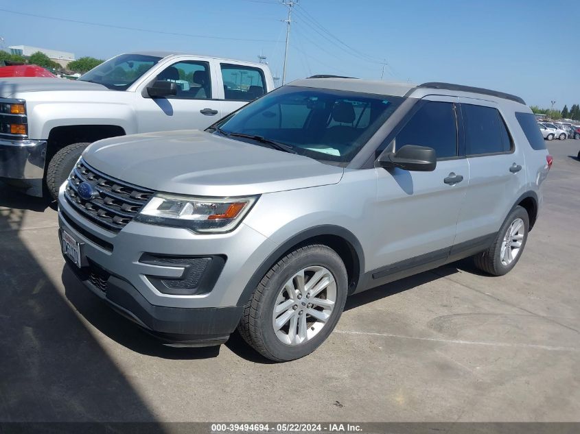 2017 Ford Explorer VIN: 1FM5K7BH0HGB08550 Lot: 39494694