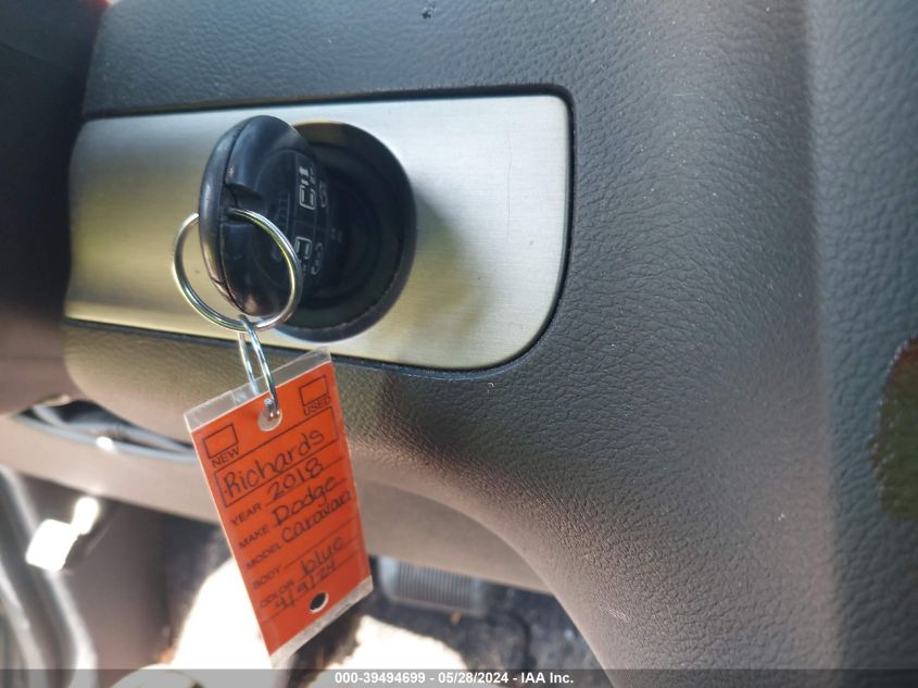 2018 Dodge Grand Caravan Gt VIN: 2C4RDGEG6JR334972 Lot: 39494699