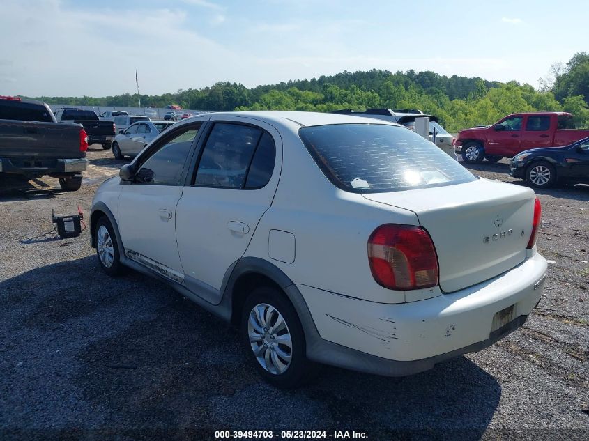 2000 Toyota Echo VIN: JTDBT1234Y0097356 Lot: 39494703