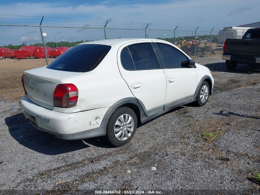 2000 Toyota Echo VIN: JTDBT1234Y0097356 Lot: 39494703