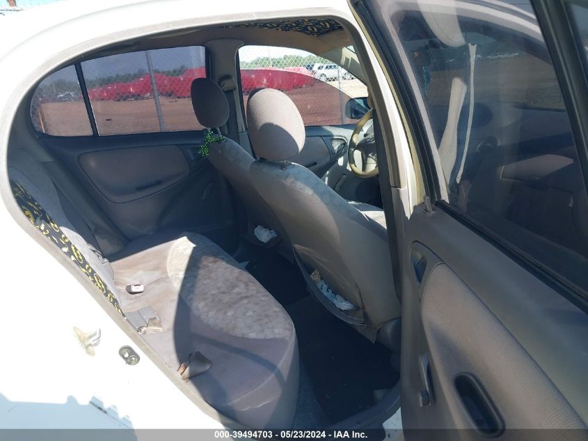 2000 Toyota Echo VIN: JTDBT1234Y0097356 Lot: 39494703