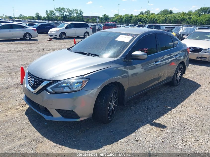 2019 Nissan Sentra S/Sv/Sr/Sl VIN: 3N1AB7AP9KY347194 Lot: 39494705