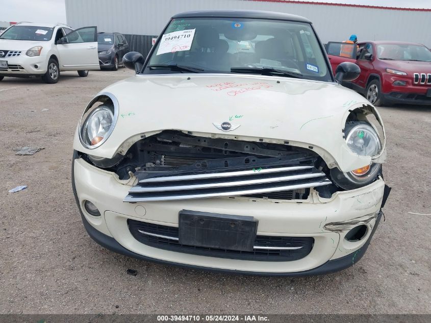 2012 Mini Cooper VIN: WMWSU3C51CT259313 Lot: 39494710