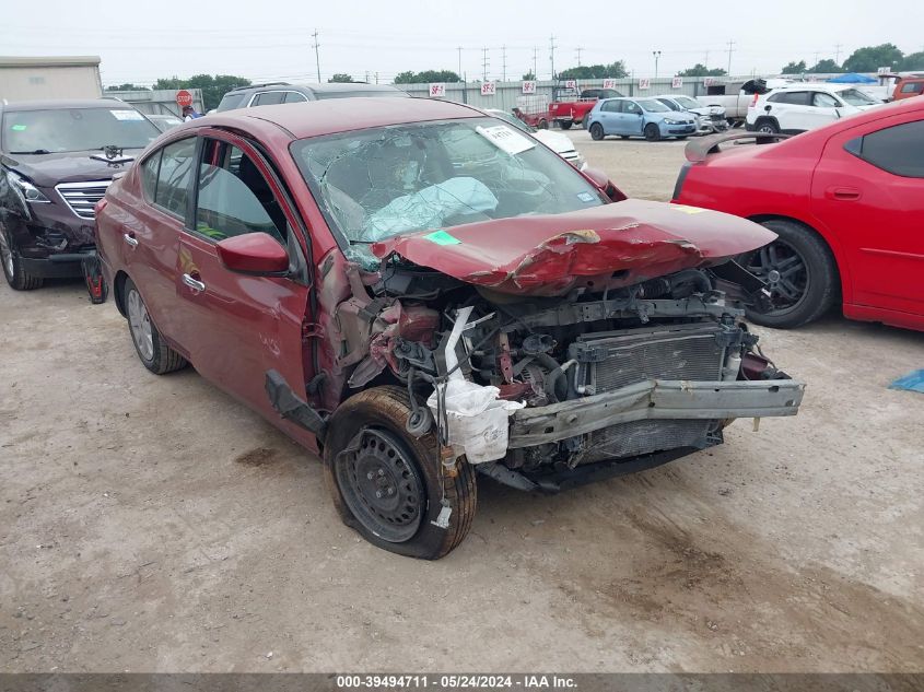 2019 Nissan Versa 1.6 Sv VIN: 3N1CN7AP9KL812828 Lot: 39494711