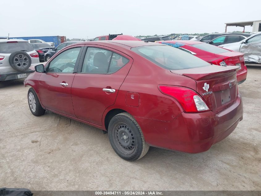 2019 Nissan Versa 1.6 Sv VIN: 3N1CN7AP9KL812828 Lot: 39494711