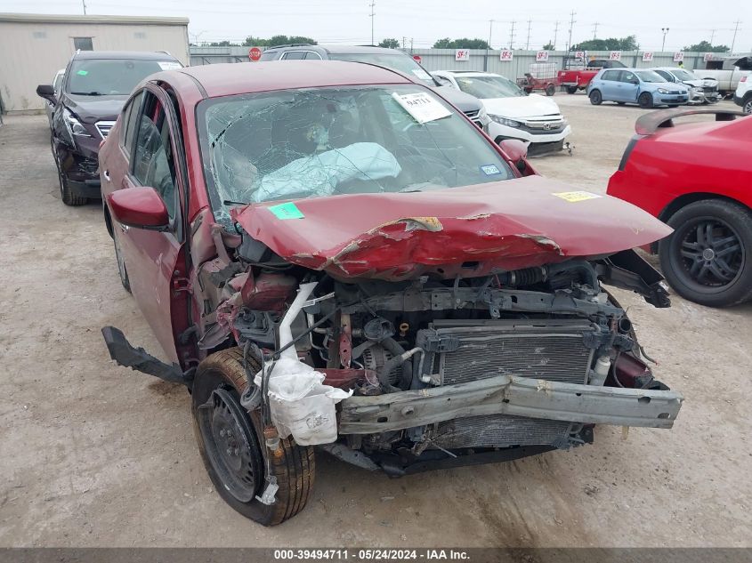 2019 Nissan Versa 1.6 Sv VIN: 3N1CN7AP9KL812828 Lot: 39494711