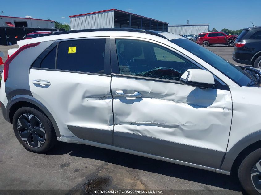 2023 Kia Niro Ev Wave VIN: KNDCT3L14P5012997 Lot: 39494717