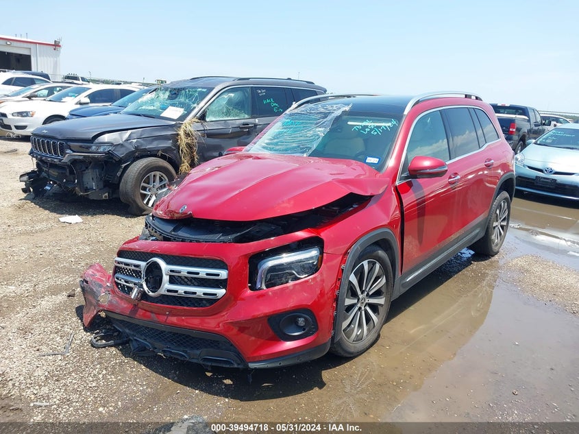 2020 Mercedes-Benz Glb 250 VIN: W1N4M4GB6LW050903 Lot: 39494718