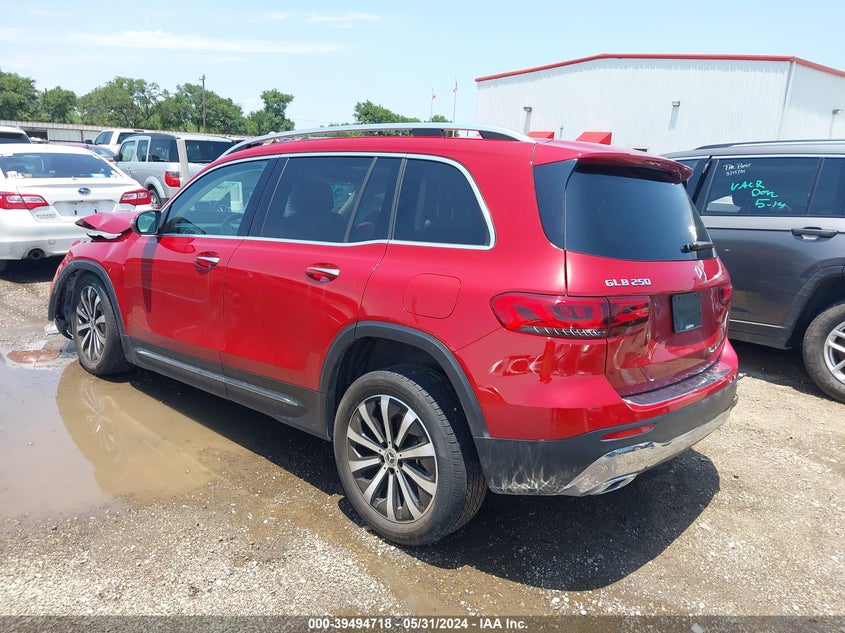 2020 Mercedes-Benz Glb 250 VIN: W1N4M4GB6LW050903 Lot: 39494718