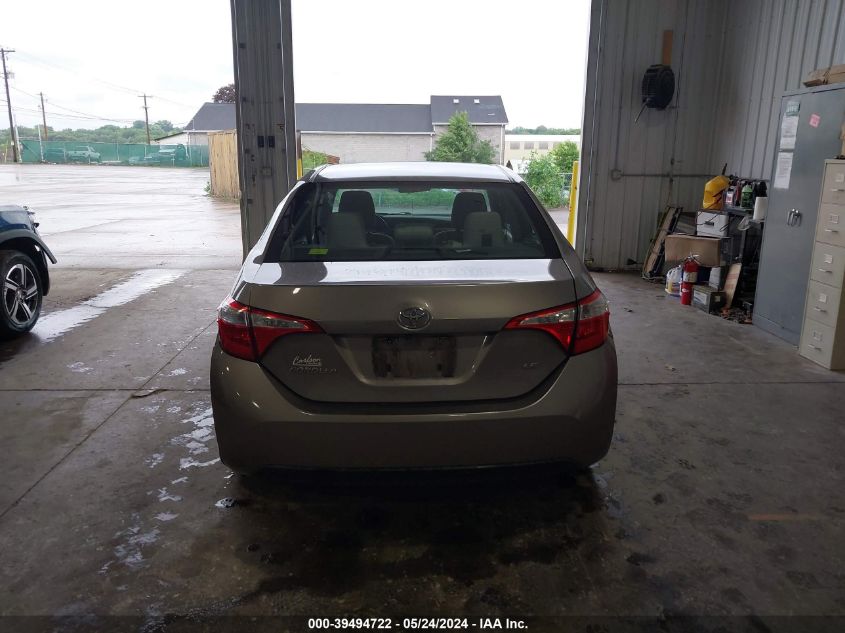 2014 Toyota Corolla Le VIN: 2T1BURHE1EC187571 Lot: 39494722